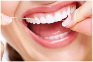 O uso do fio dental